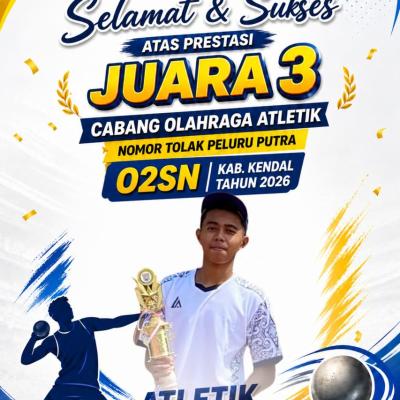 O2SN Cabang Atletik Tolak Peluru pUTRA